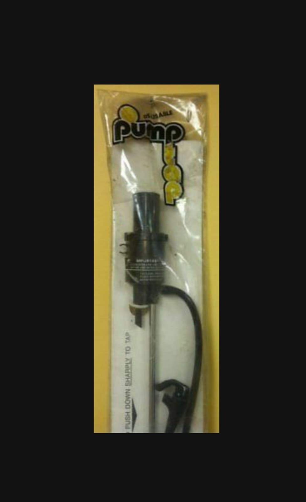 Beer Sphere Micro Matic Re-Useable Pump Tap - NEW