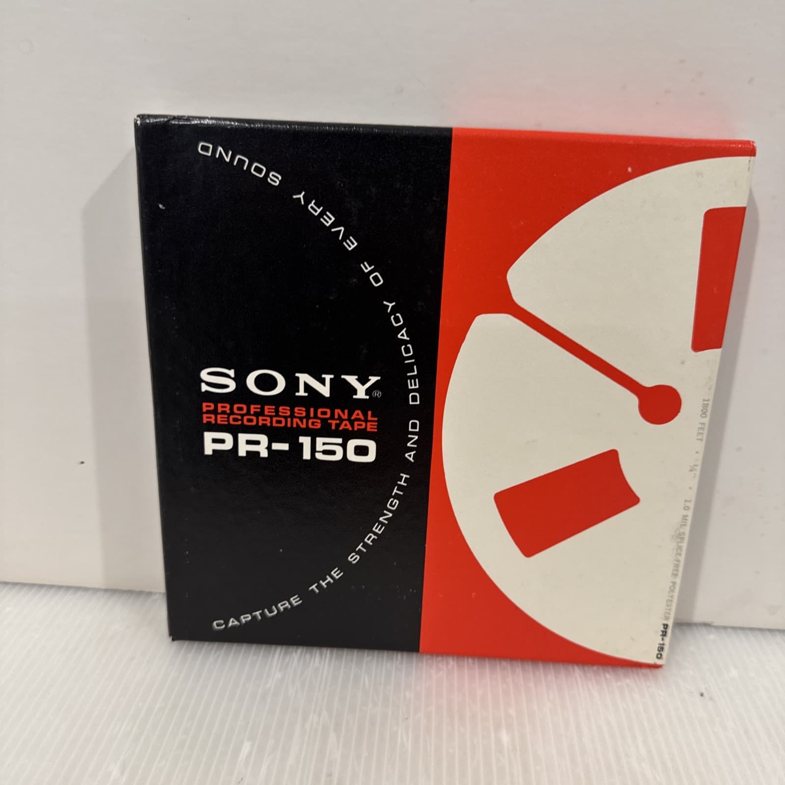 Sony PR-150 1800 Ft 1/4" 1 MIL Recording Tape