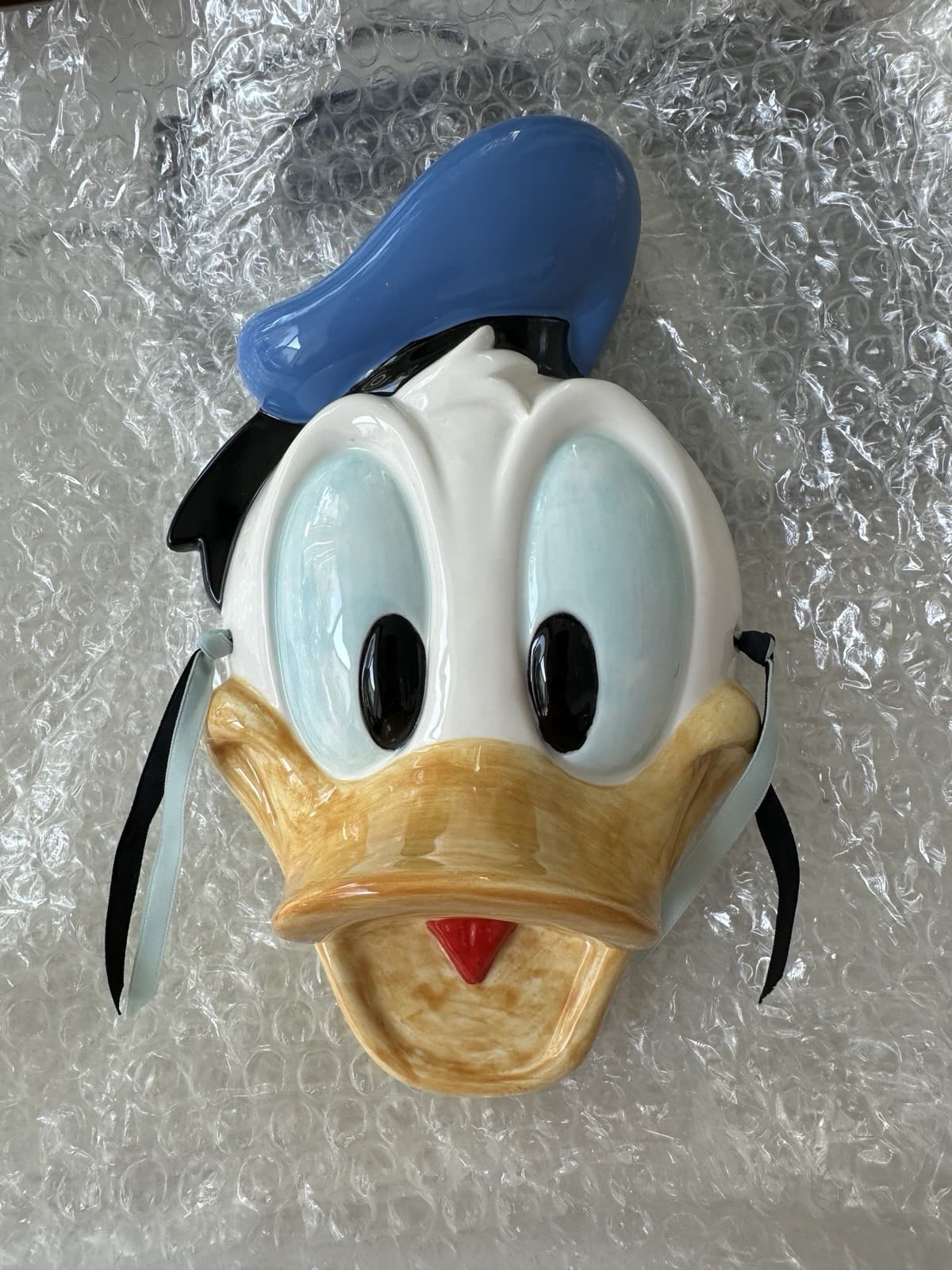 Schmid Walt Disney Ceramic Donald Duck Wall Hanger 9 X 5.5 New In Box