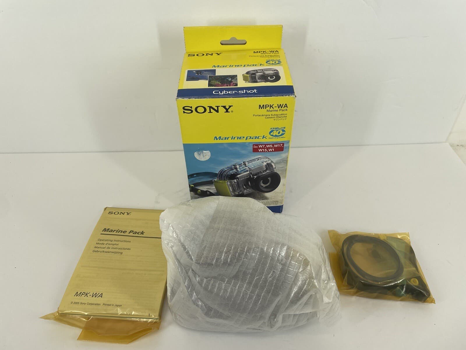 Sony Marine Pack Cyber Shot Underwater Case MPK-WA for DSC-W7, W17, W15, W1