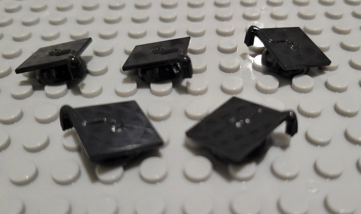 Minifigure Headgear Accessories - Hats, Straw Hat, Hood, Pumpkin, Skeleton