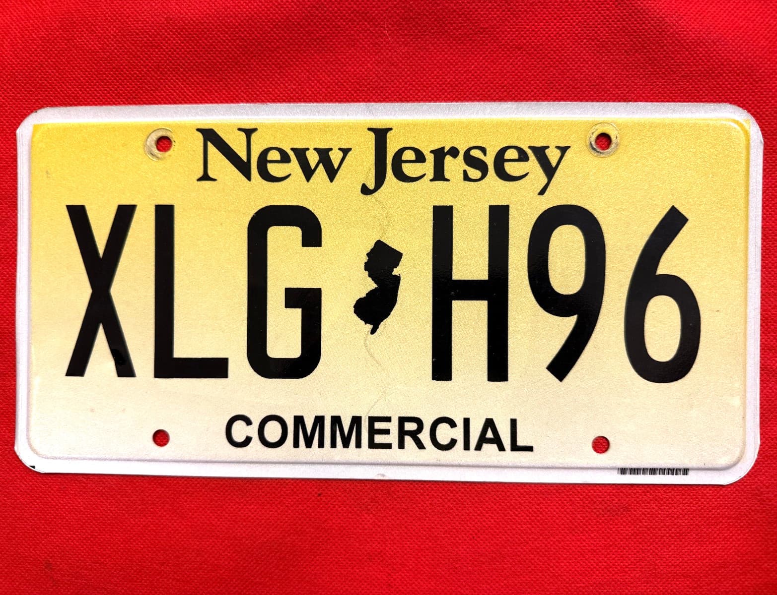 New Jersey License Plate XLG-H96 ... Expired / Crafts / Collect / Specialty