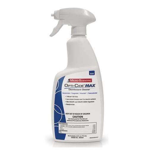 Micro-Scientific M60036 OptiCide Max Disinfectant Spray 24 Oz