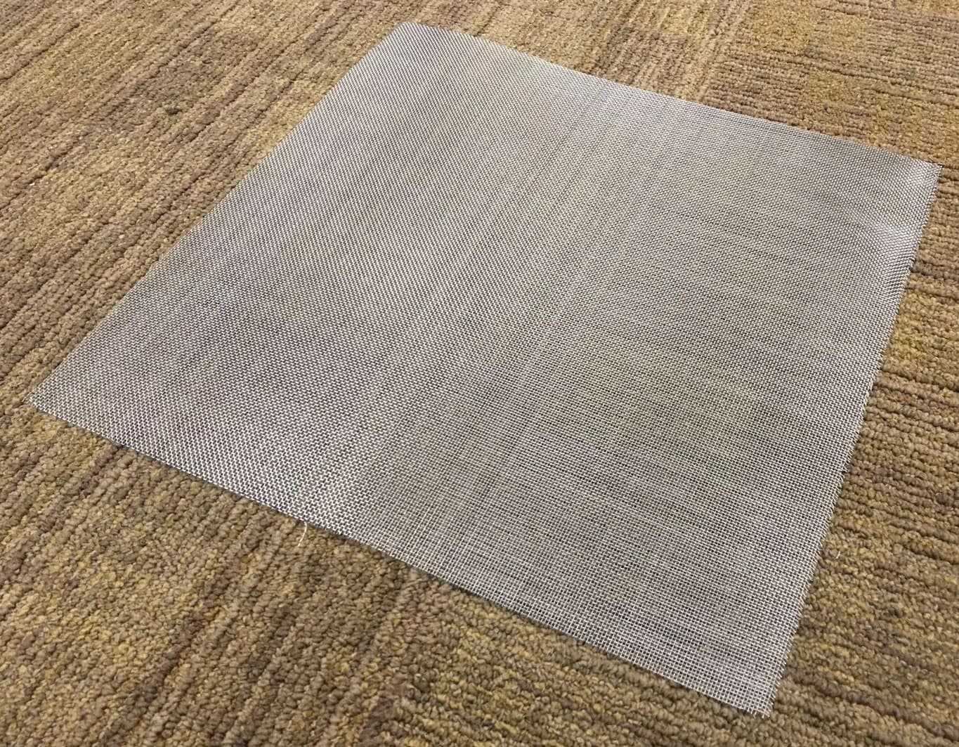 12" x 12" - 304 Stainless Steel Wire Mesh Screen - 20 Mesh / 30 Gauge Wire Dia.