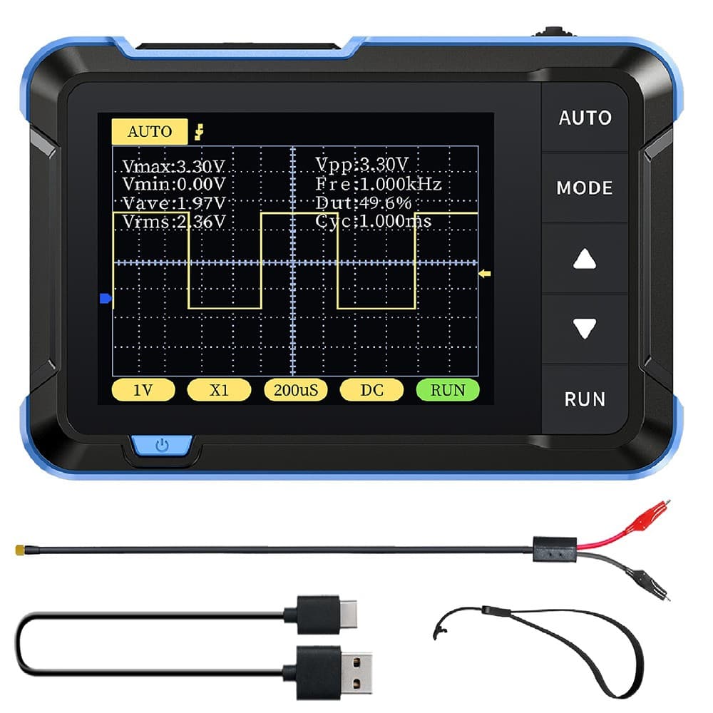 FNIRSI DSO510 DSO153 DSO152 Handheld Oscilloscope Portable Digital Oscilloscope