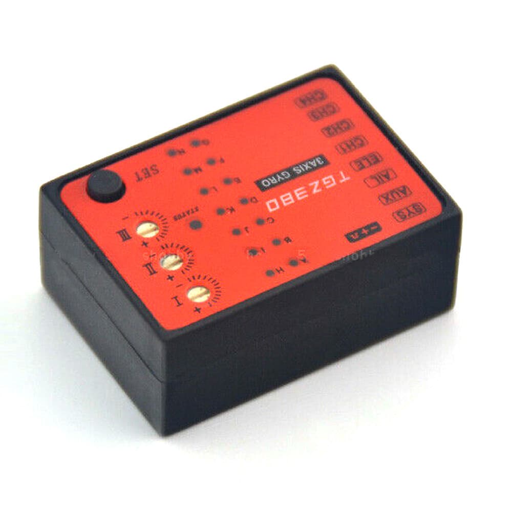 TGZ380N Flybarless System 3 Axis Gyro for Align TREX 450~700 RC Helicopter