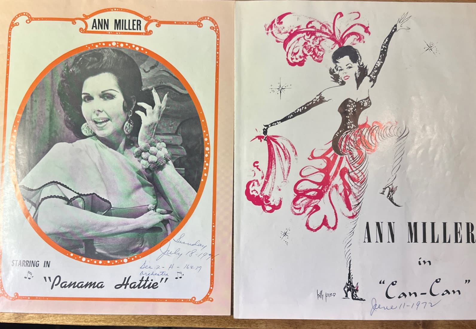 Ann Miller Can Can , Panama Hattie Programs