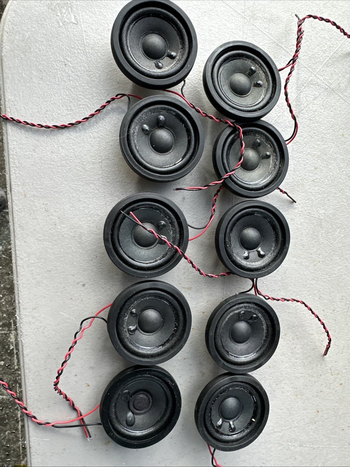 10Pcs 3W 8 Ohm Mini Speakers Metal Shell round Internal Magnet Speaker ...