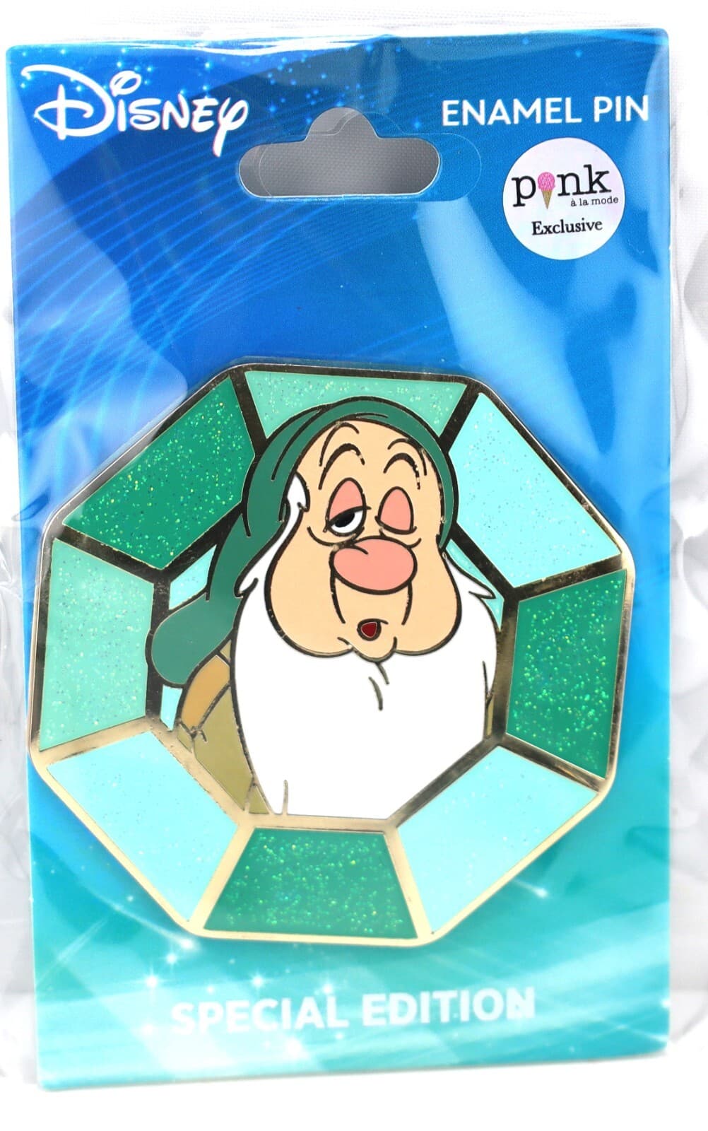 2024 PALM LE300 Snow White And The Seven Dwarves Gem Series Sleepy Pin