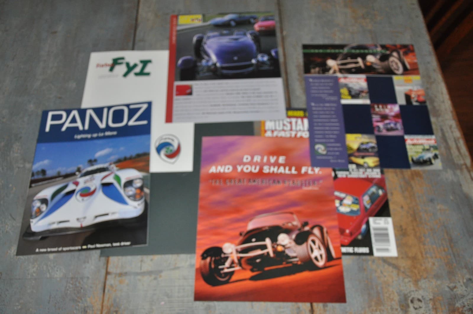 1991 Panoz Esperante Press Media Kit Brochure w/Photos NOS