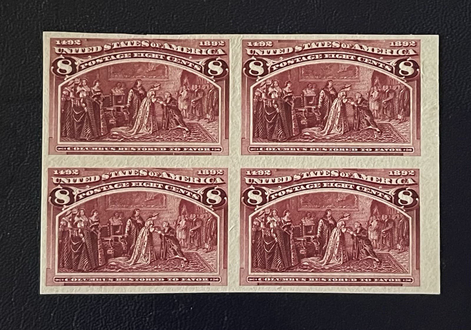 TangStamps: US Stamp Proof #236P3 On Indian Paper Unused CV $550