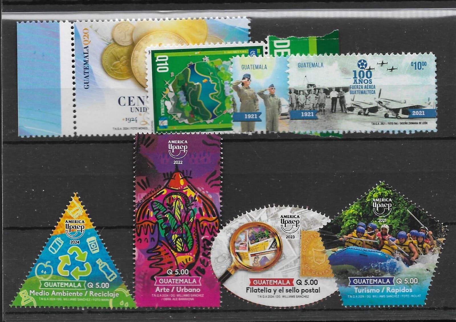 GUATEMALA 4 different NEW Stamp ISSUES MNH Complete Set