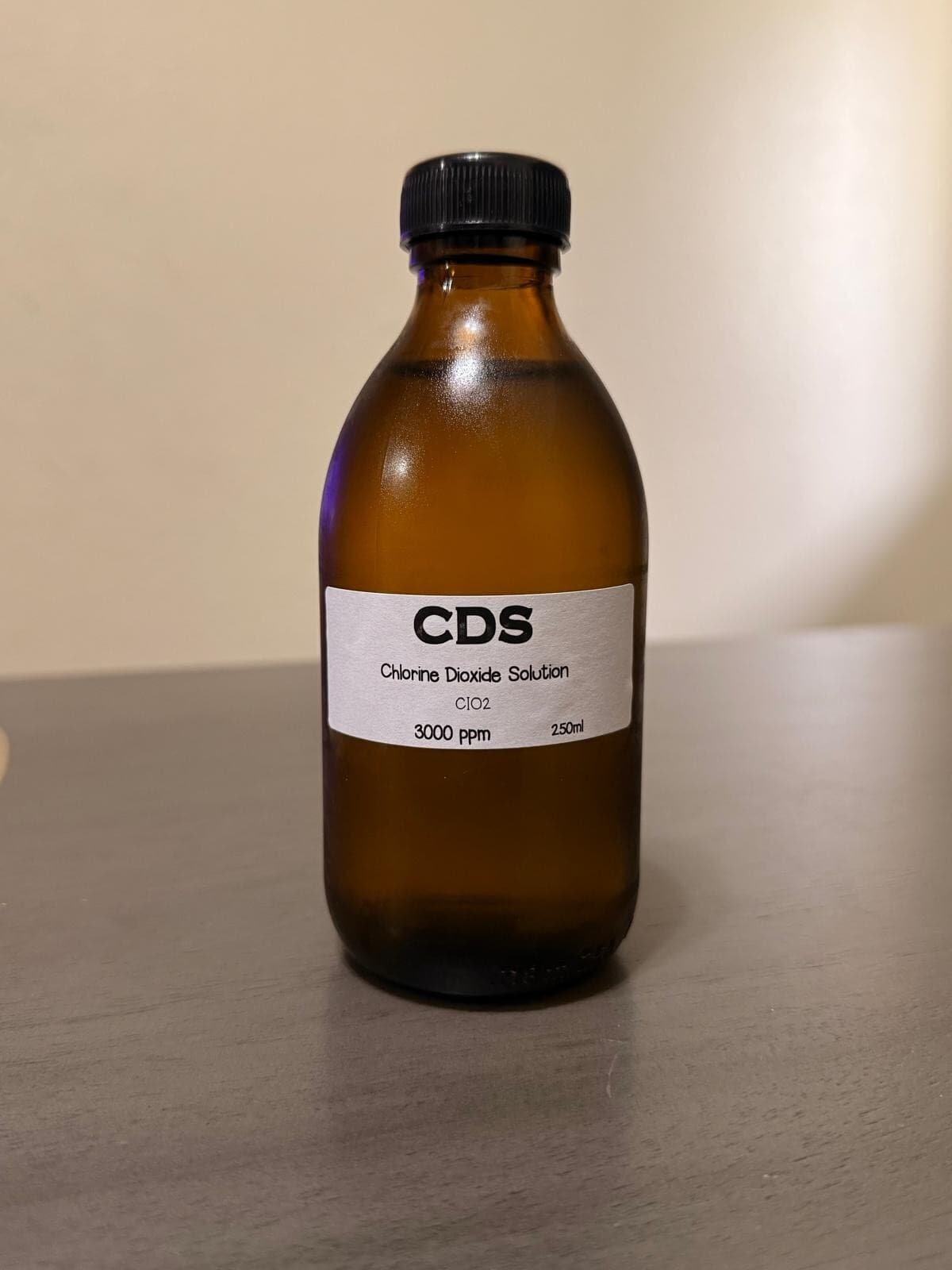 CDS Water Purification Solution 250ml 8oz (Ready to use)