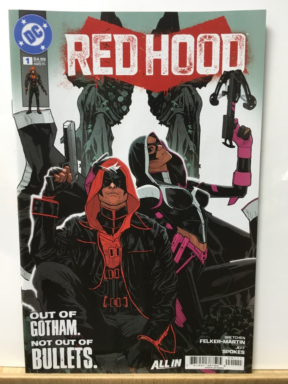 Red Hood #1 main 1A cover 2025 NM