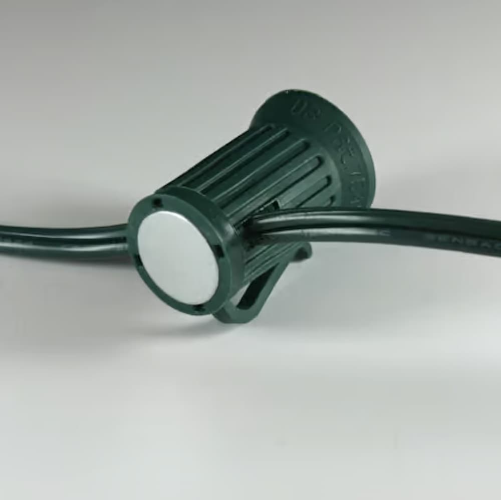 C9 Magnetic Christmas Light Spool 500 Foot 500 Sockets 12" Spacing SPT-1 Wire