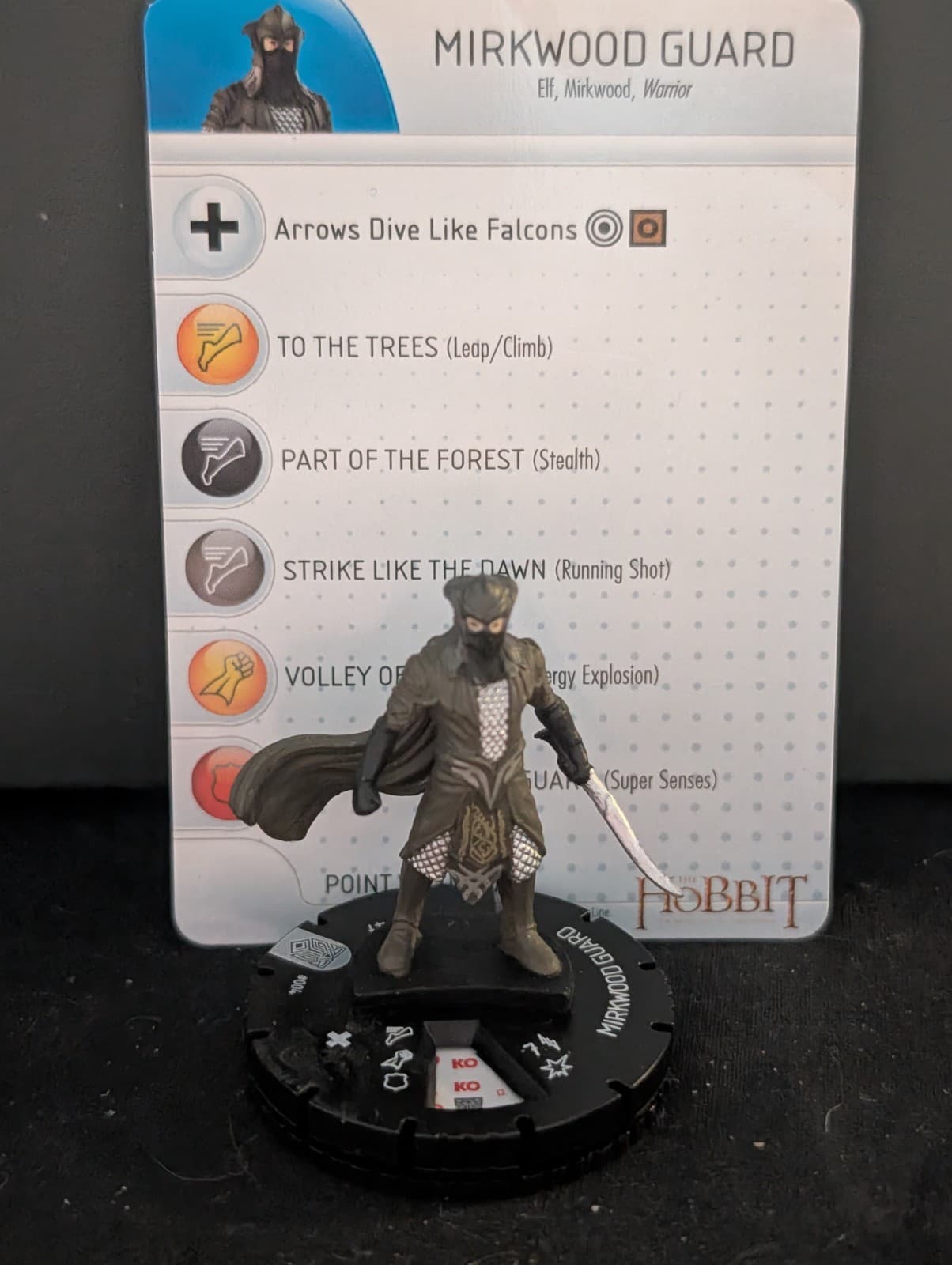 Heroclix The Hobbit Desolation of Smaug 004 Mirkwood Sentry