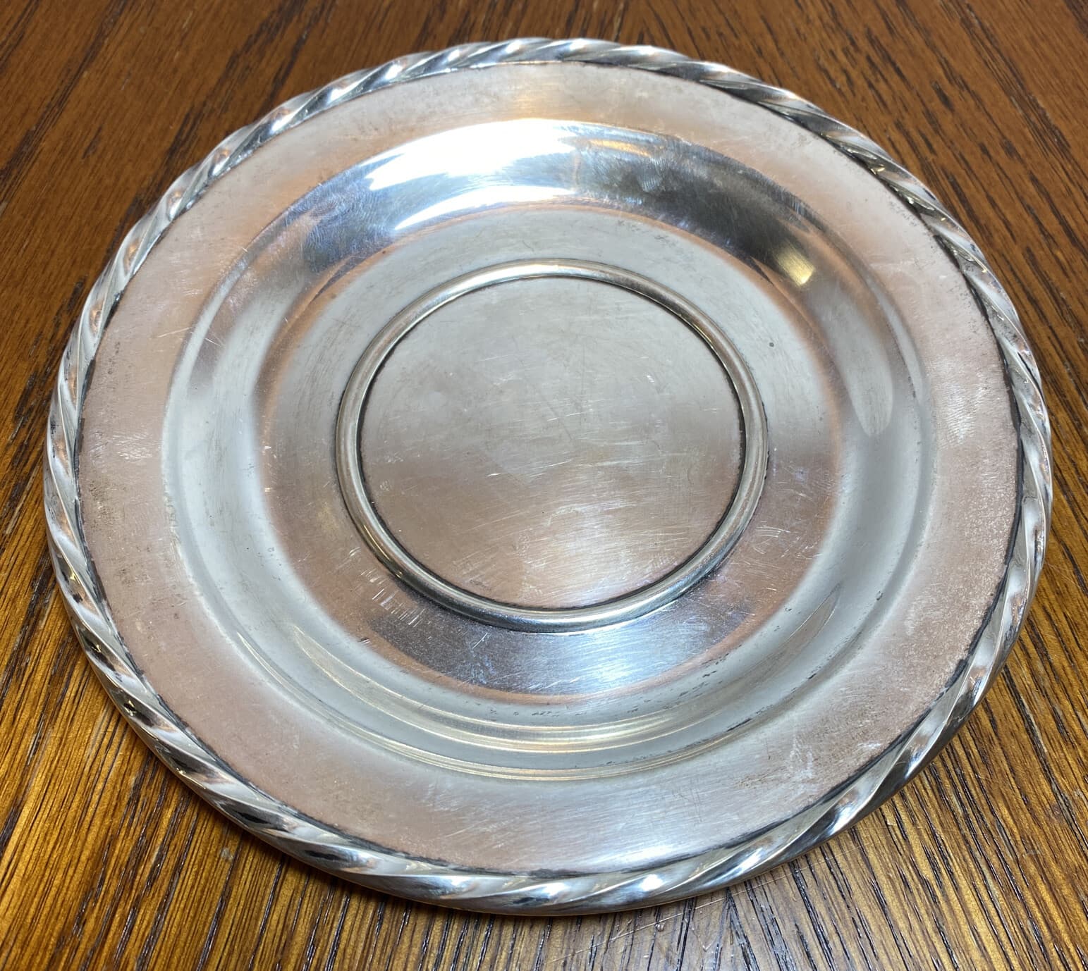Towle Sterling Silver Gravy Under Plate #141