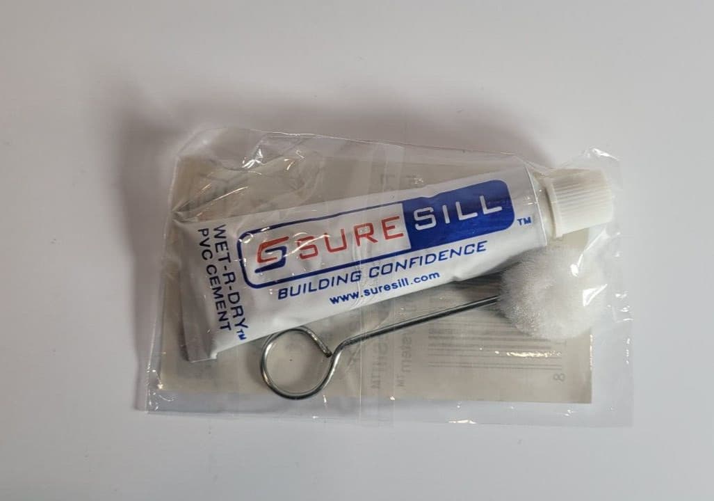 PACK OF 20 Wet-R-Dry PVC Cement for SureSill Products WITH APPLICATOR 15 ml Tube