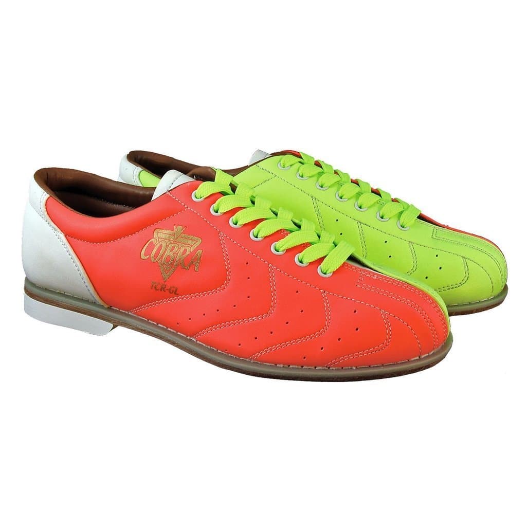 Cobra Glow TCR-GL Yellow/Orange/White Mens Bowling Rental Shoes
