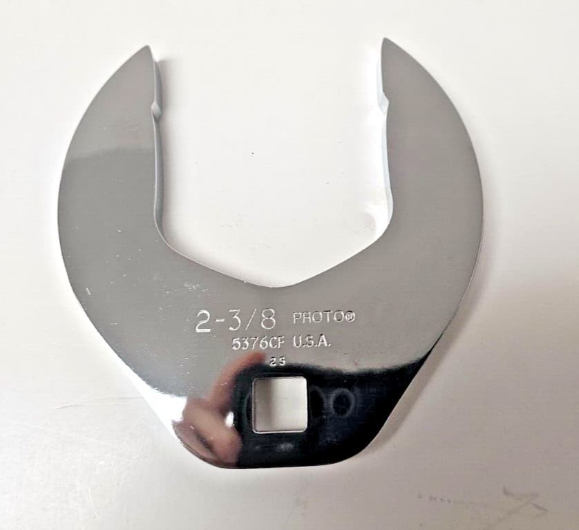PROTO J5376CF 2-3/8" Crowfoot Wrench 1/2" Drive Made in USA