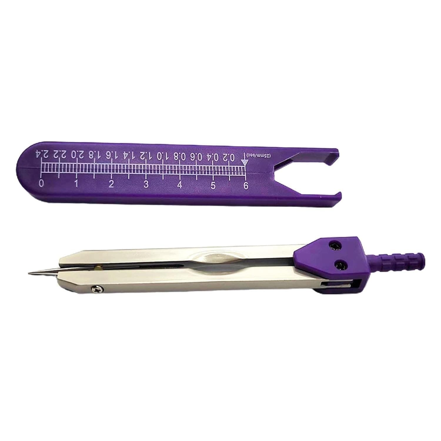 Purple EKG Calipers Measuring Tool, ECG Calipers Measuring Tool, Caliper Divider
