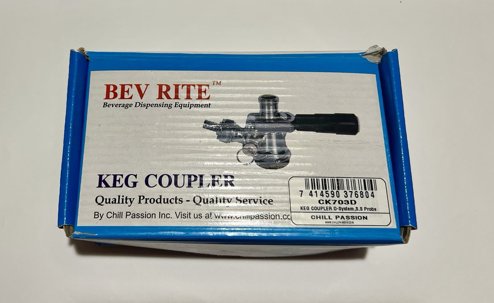 Bev Rite Keg Coupler SS