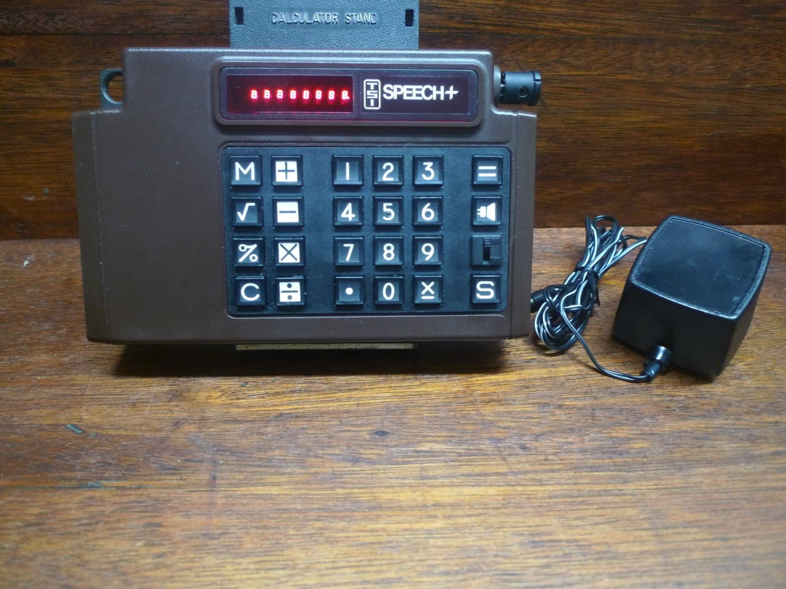 1976 TSI SPEECH + "FIRST TALKING" VINTAGE CALCULATOR WORKS PERFECTLY
