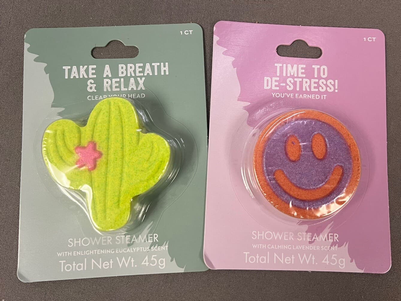 Shower Steamer Lavender Eucalyptus Bath Bombs x4