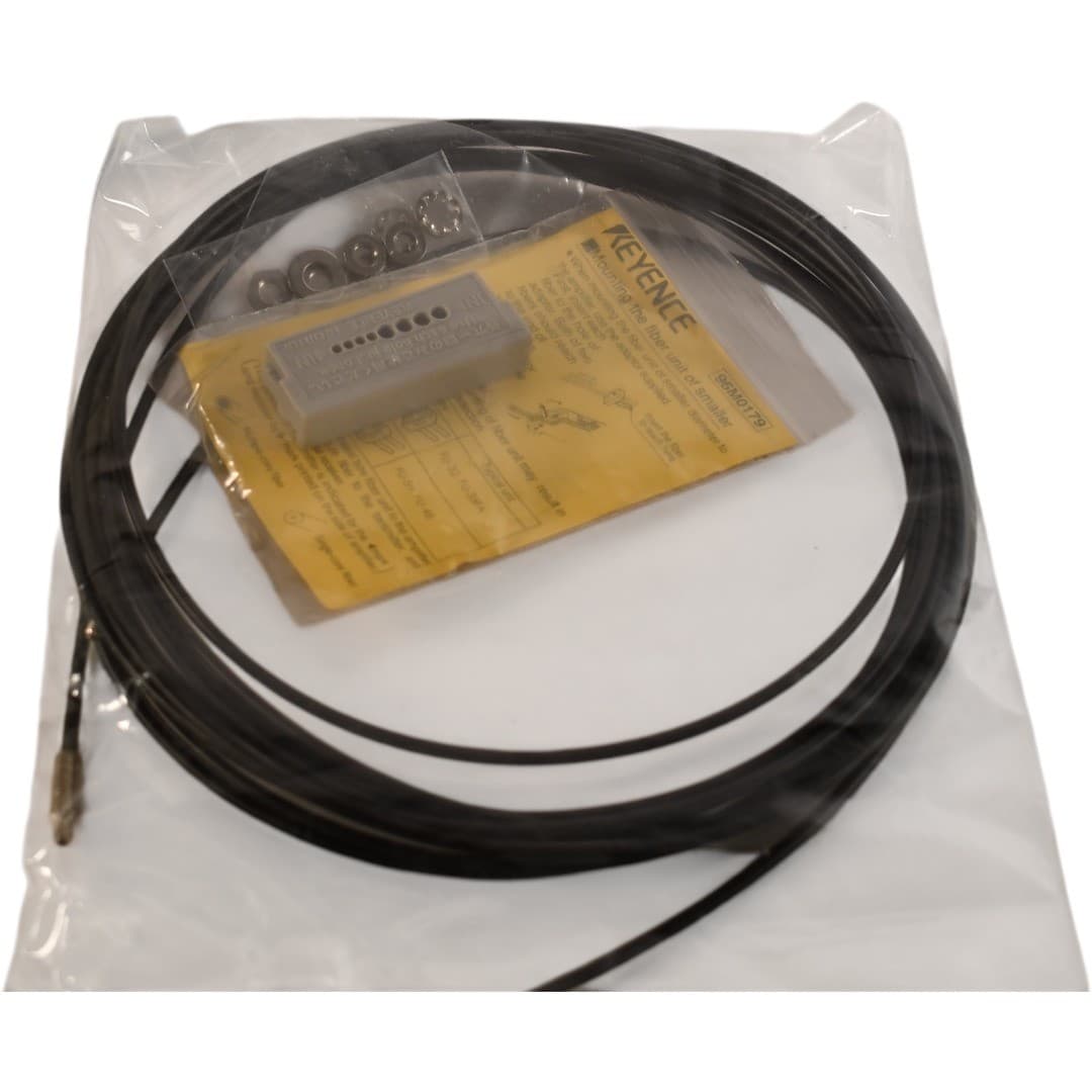 NEW Keyence FU-77 Fiber Optic Sensor Fiber Unit Thrubeam M4 ToughFlex