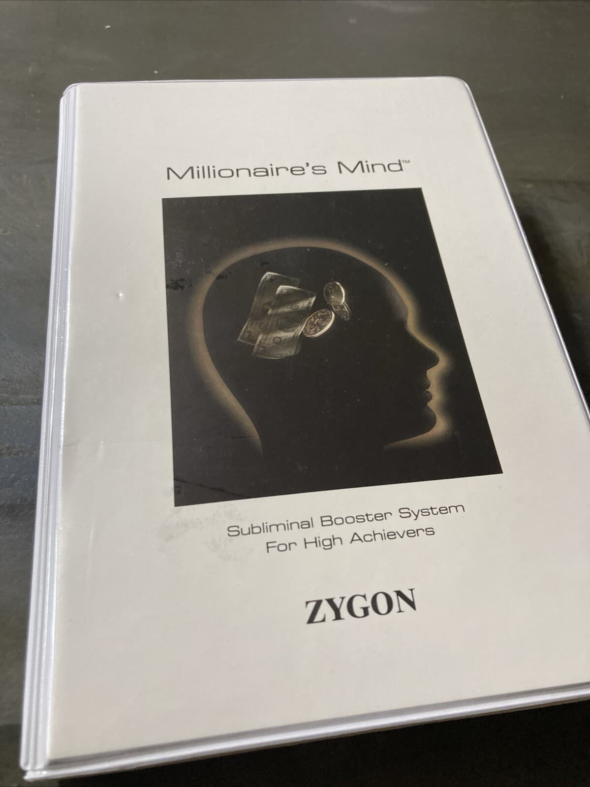 ZYGON MILLIONAIRES MIND CASSETTES VTG Neuro Mapping Tool