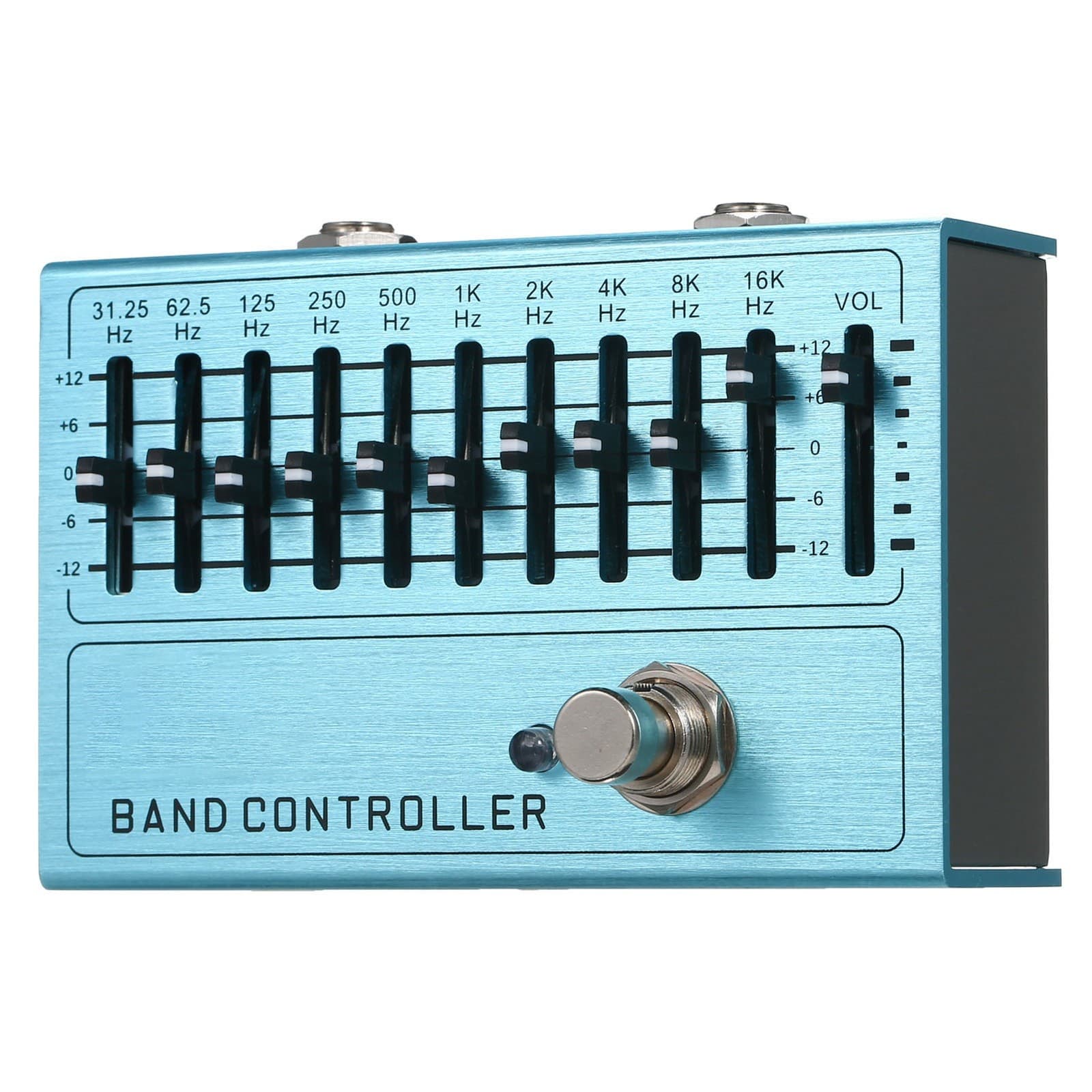 Electric Guitar Bass Effects Pedal Ten-band EQ Equalizer Effects Pedal NEW