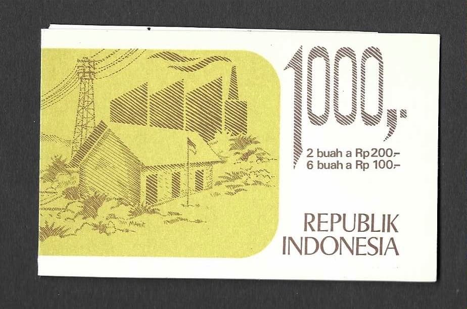 Indonesia 1980 MNH President Suharto Booklet
