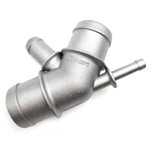 New Upper Radiator Cooling Coolant Cast Aluminum Water Distribution Pipe Hose