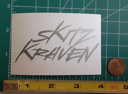 Skitz Kraven Sticker Decal Die Cut Vinyl Acid Rap Horrorcore