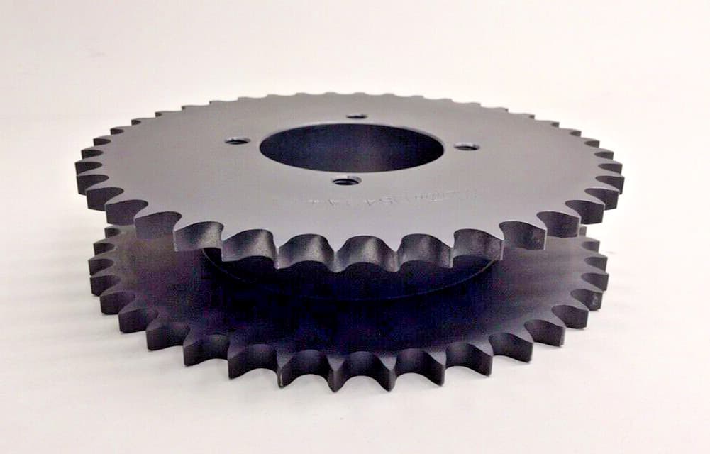 Martin DS40A40H Used Double #40 Sprocket 40T Taper Bore 2.346 to 2.264"
