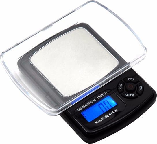 US-Magnum 1000g 0.1g Precision Pocket LCD Digital Scale Weigh g,oz,gn,dwt,ct,ozt
