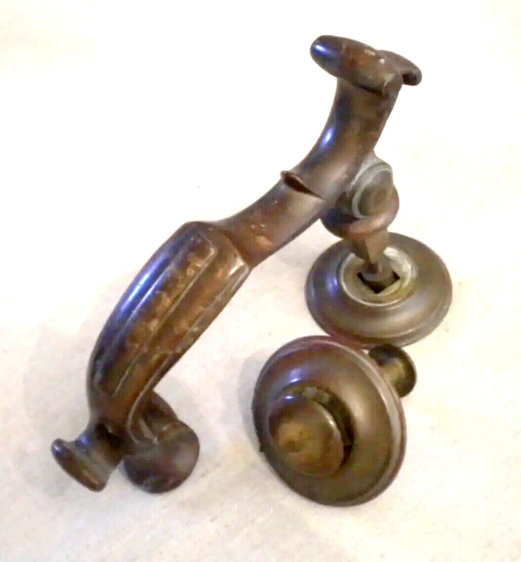 ANTIQUE c.1919 VICTORIAN EDWARDIAN BRONZE DOCTORS DOORKNOCKER