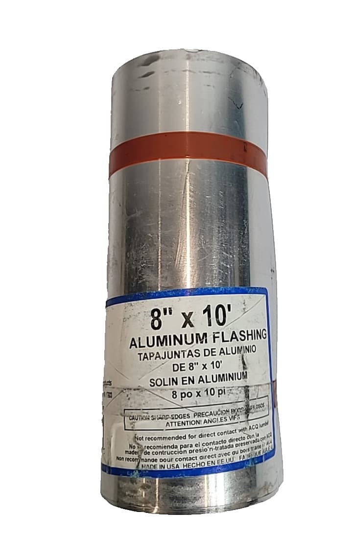 Amerimax 68308 8"X10" Mill Finish Aluminum Flashing