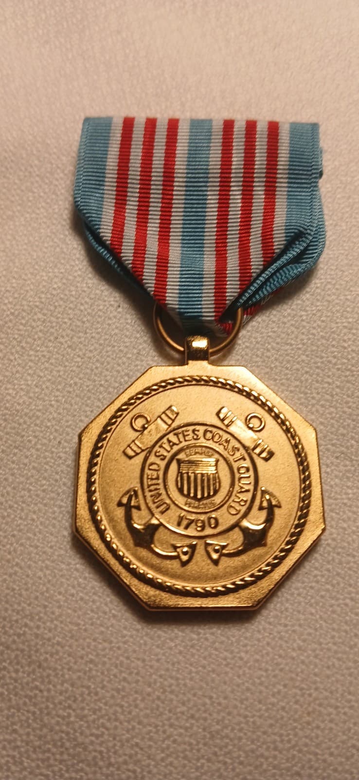 US CoastGuardmans Medal For heroism/ Full Size