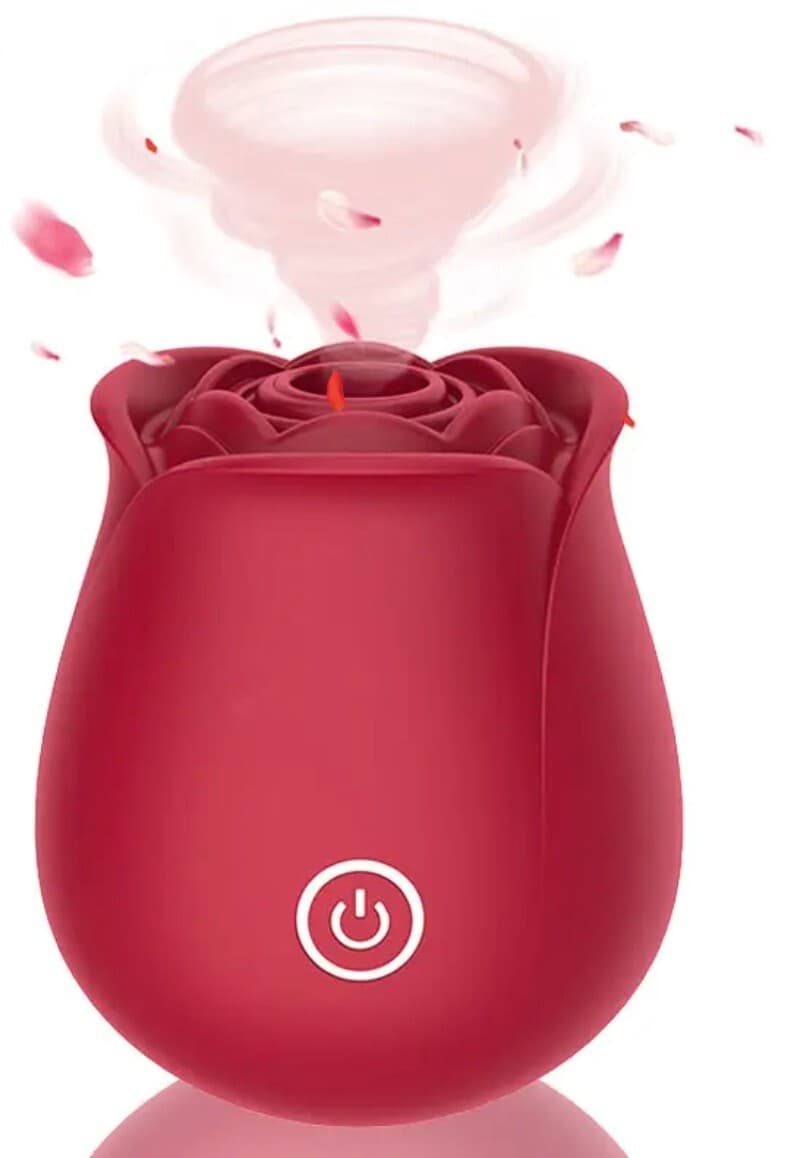 2025 New Rose Clitoral Pleasure Point Oral Sucking Vibrating 10 Speed Sex Toy