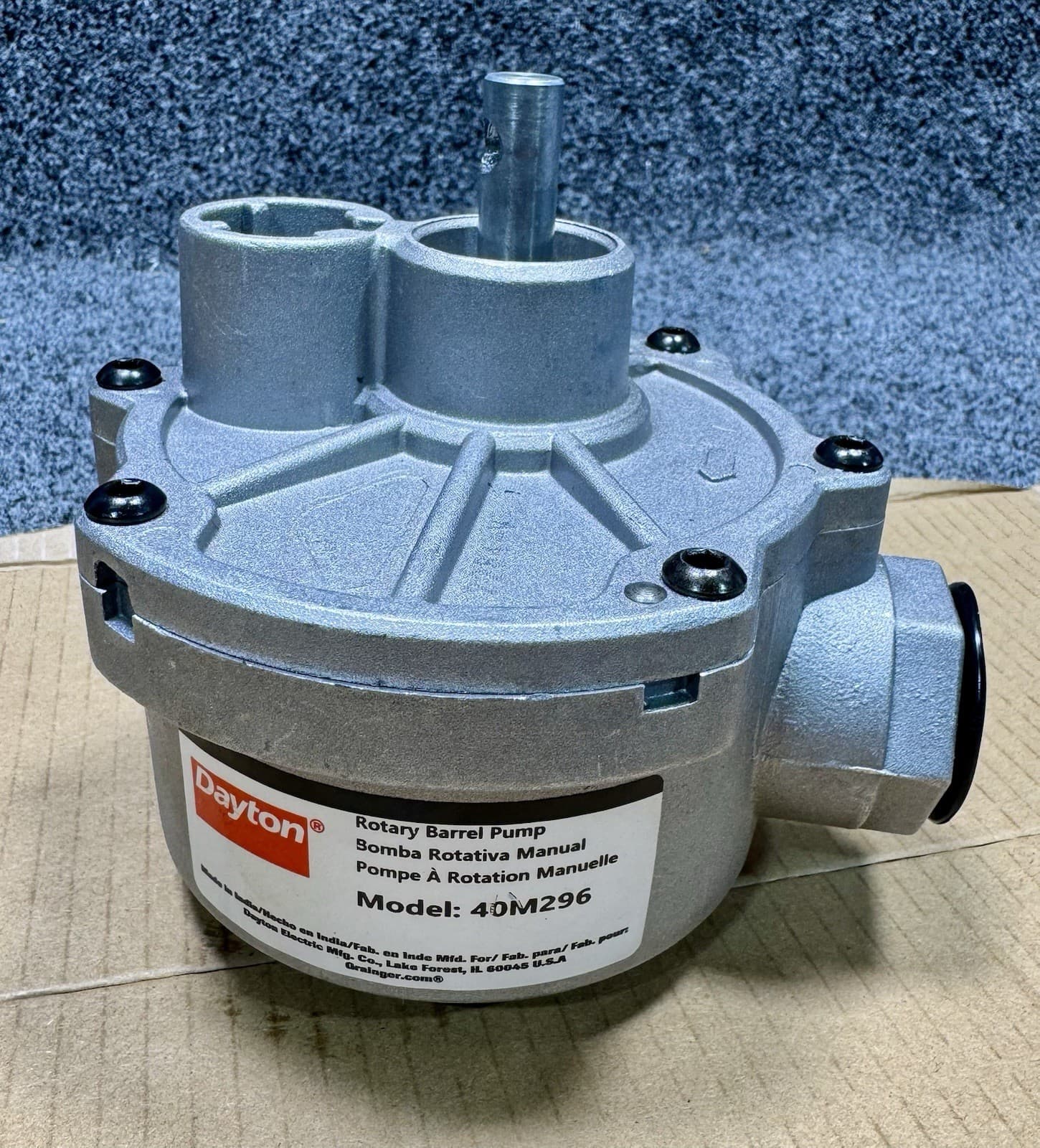 Dayton 40M296 Replacement Rotary Barrel Pump Body