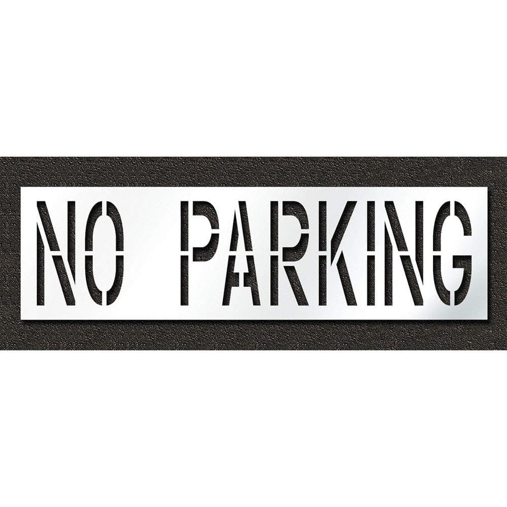 RAE STL-116-72432 Pavement Stencil,No Parking,24 in 29EM26