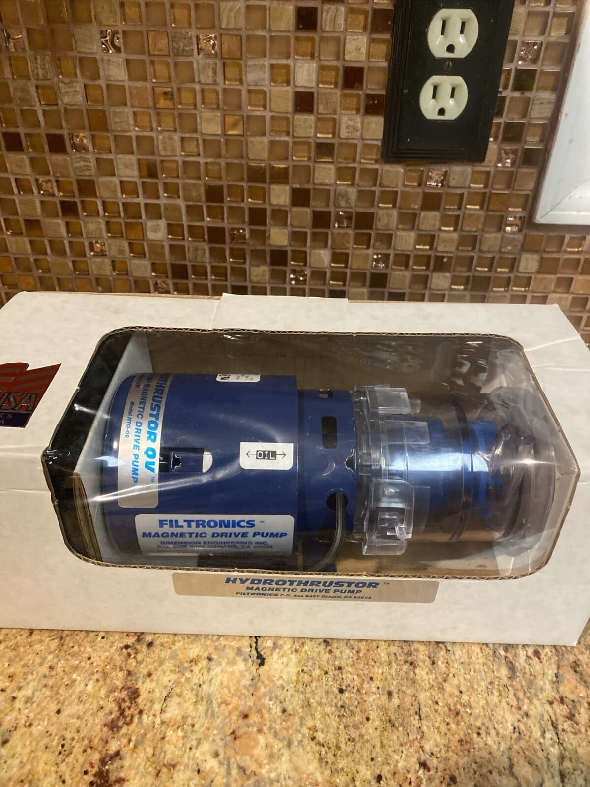 Filtronics Hydrothrustor QV Variable Flow Magnetic Drive Pump 500 GPH HTO-09 *