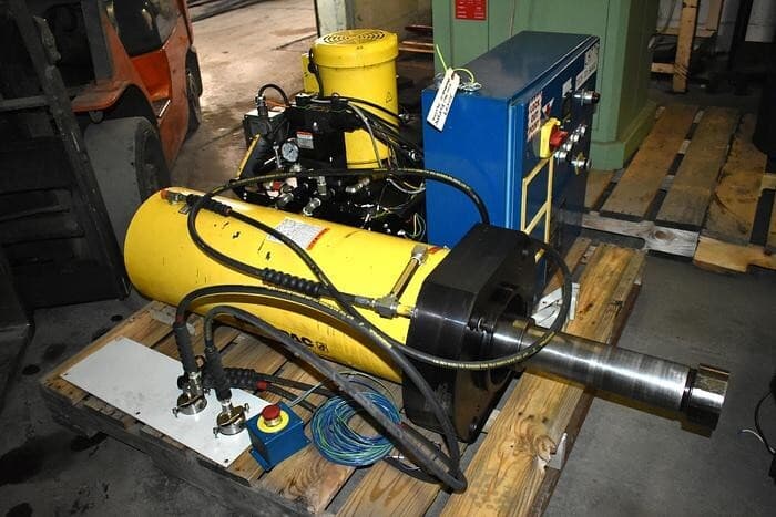 300 TON ENERPAC "ZE6440SJ-H & RR30024" HYDRAULIC SYSTEM w/PUMP & CYLINDER 30559