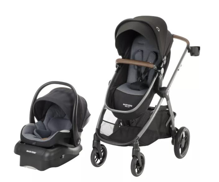 Maxi-Cosi Siena CP 5-in-1 Modular Travel System - Mystic Grey