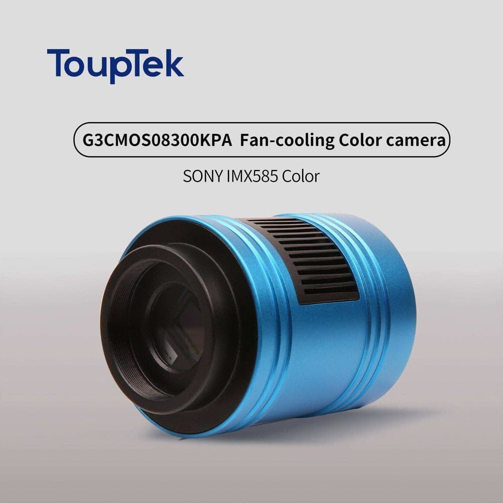 Touptek IMX585 Fan-cooling Color Camera #G3CMOS08300KPA