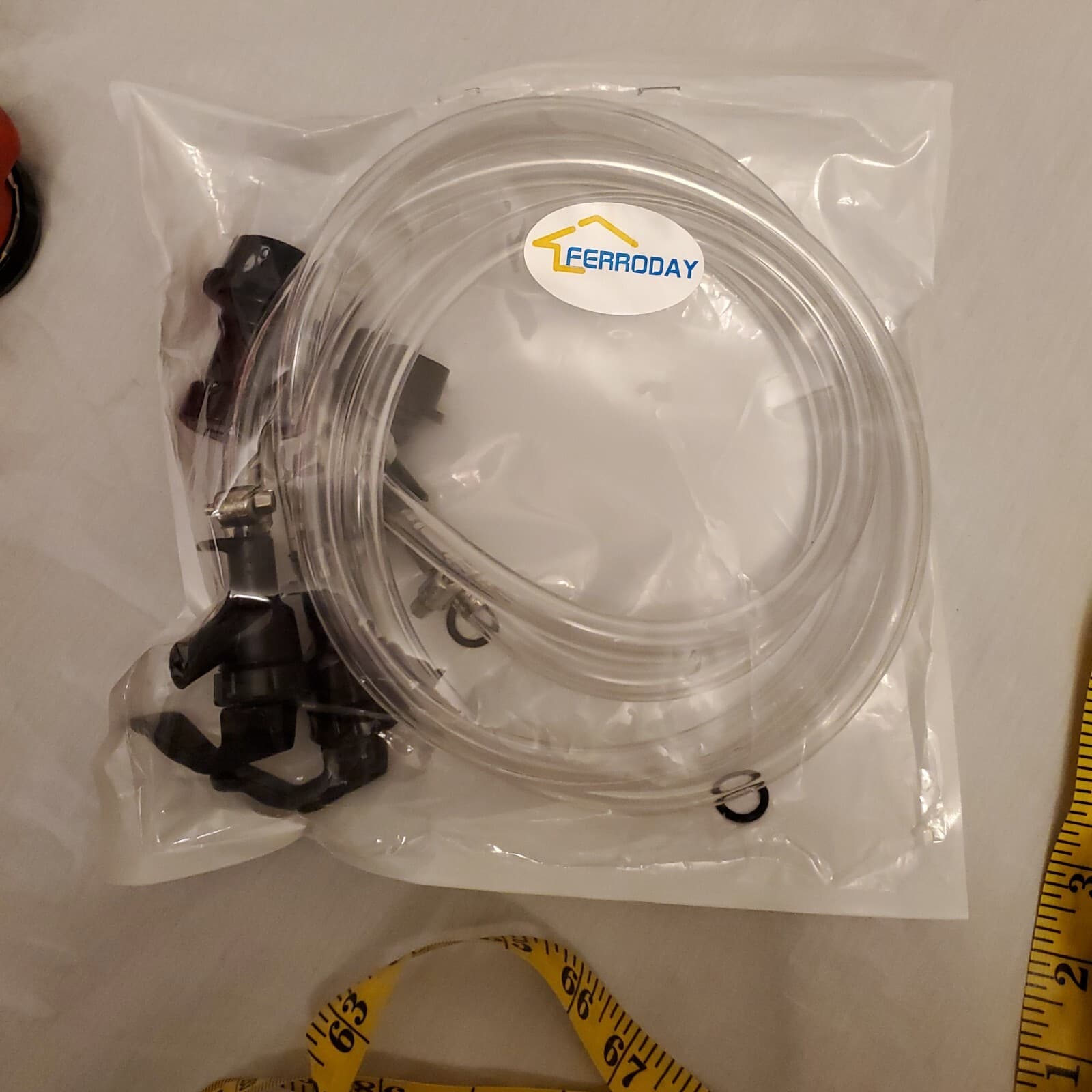 FERRODAY Ball Lock Keg Disconnect 2 pairs of ball lock keg fittings. New In Bag