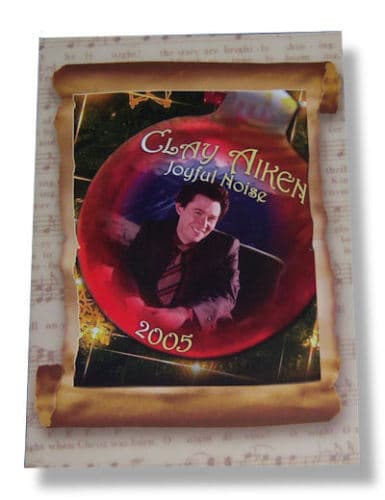 CLAY AIKEN TOUR BOOK 2005 JOYFUL NOISE
