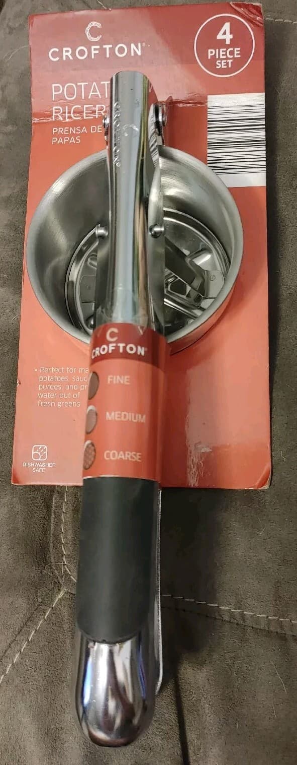 Potato Ricer Crofton Fine Medium Course Options, mashed potatoes, purees NOS