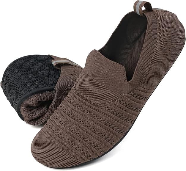 Men's Portable Ultra Light Stretch House Slippers Soft Sole Slip On Quick-Dry